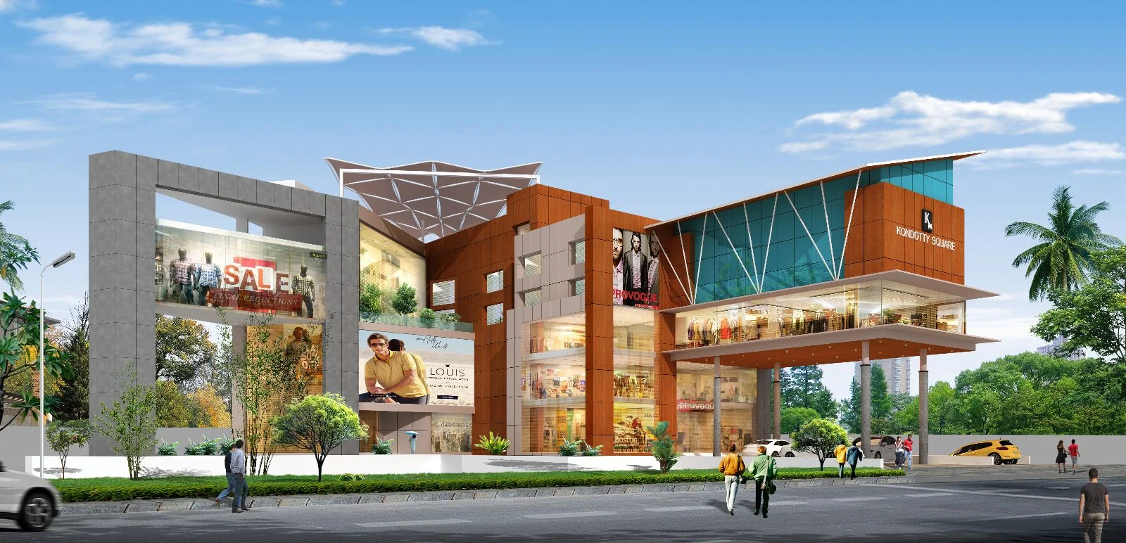 DesignPlus Commercial Project - Commercial Building at Kondotty