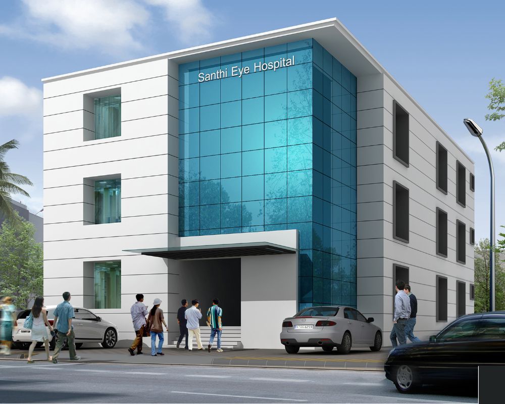 DesignPlus Healthcare Project Santhi Eye Hospital Omassery